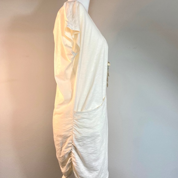 Velvet by Graham & Spencer Cream Wrap Top - Picture 3 of 12